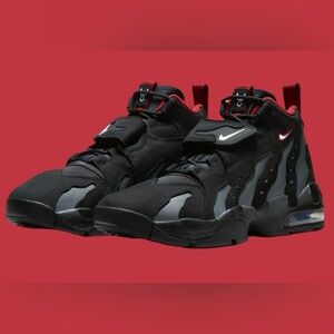 Nike Air DT Max '96 Falcons Black Team Anthracite Fire Red HQ3620-010 sz 12 Men